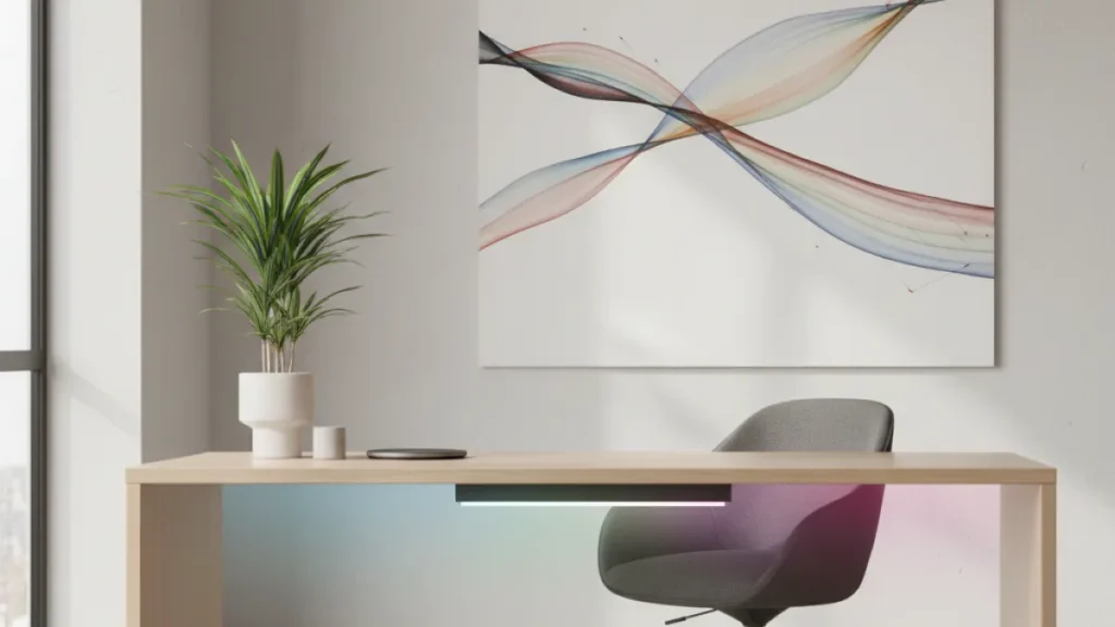 Illuminazione rgb minimal ufficio migliore - Illuminazione